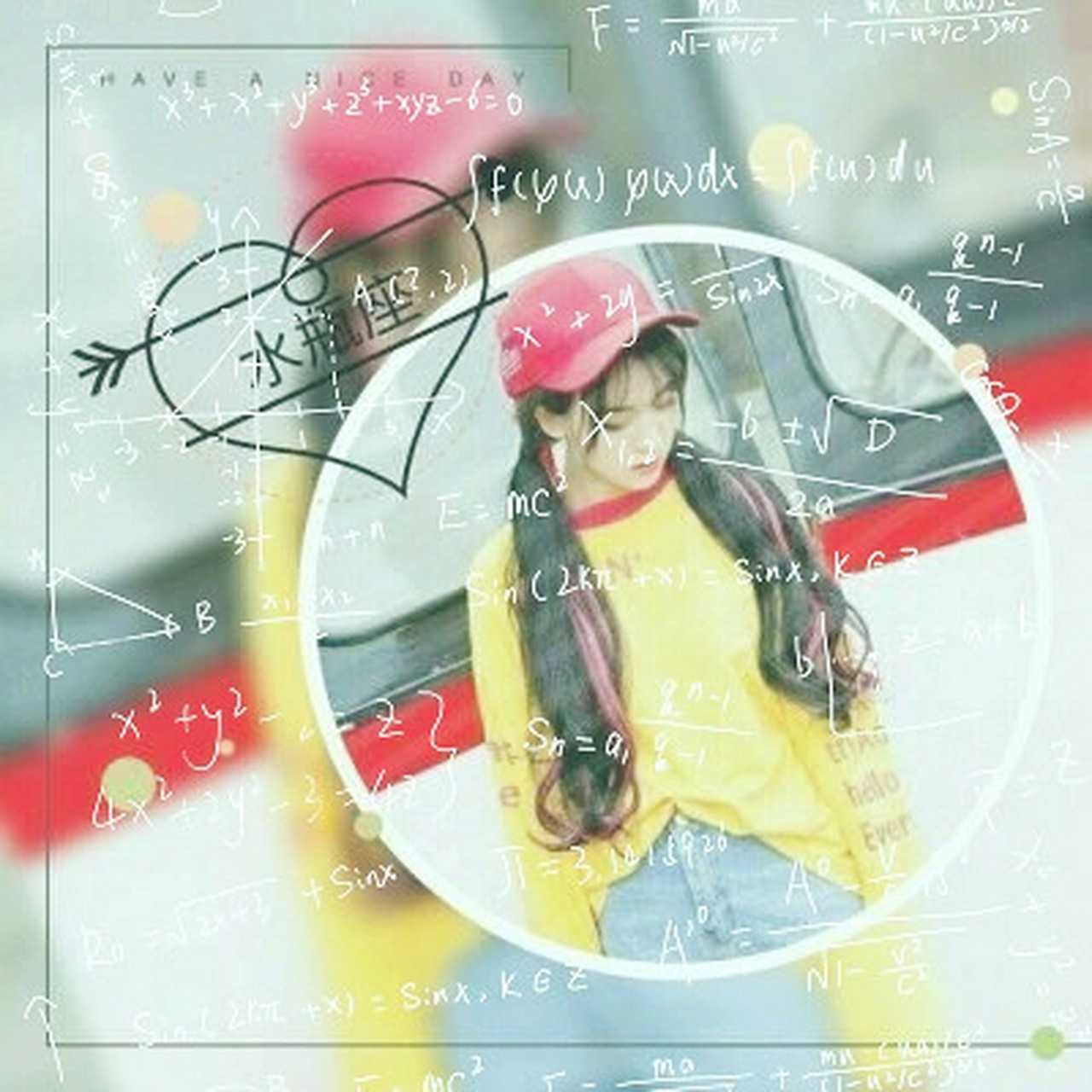 12星座头像女生数学公式图片#头像# #姓氏头像