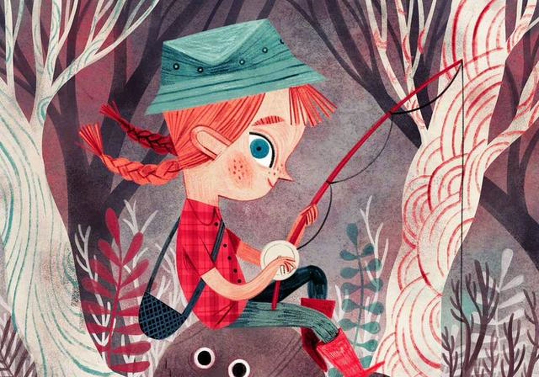 充满奇思妙想的插画,让人产生无限遐想