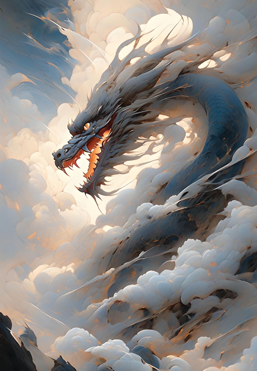 白龙#二次元##白龙##龙##壁纸##图片##分享图片#动漫头像和壁纸