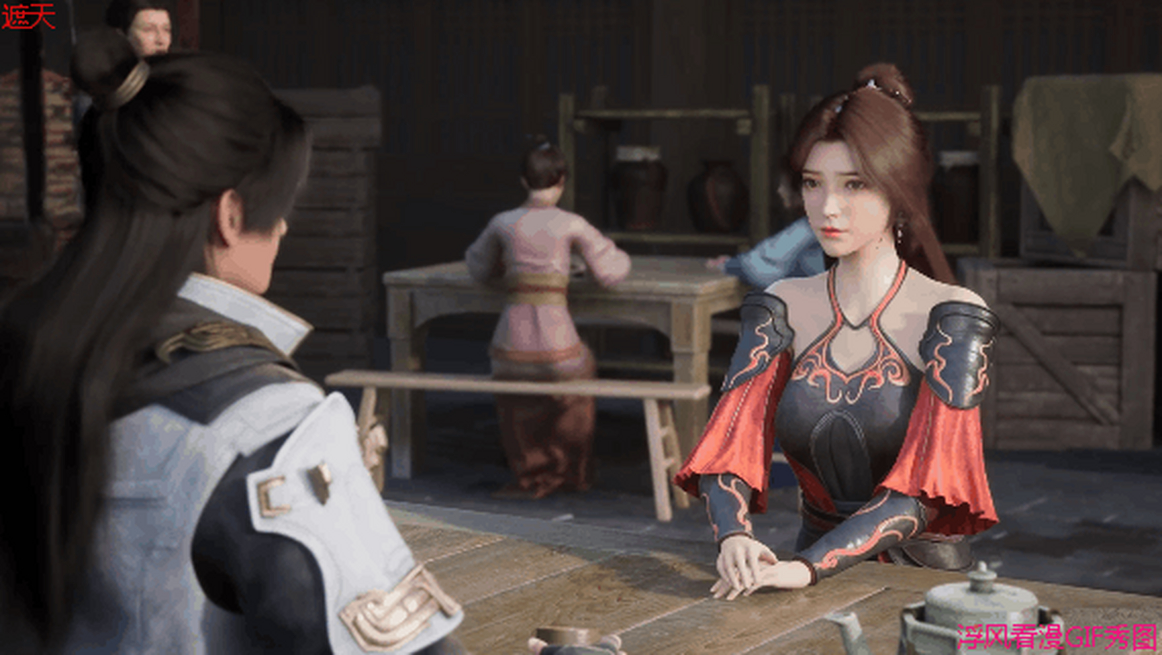 国漫女神# 林佳:叶凡在地球的同学,如今在烟霞洞天修行,这颜值算是