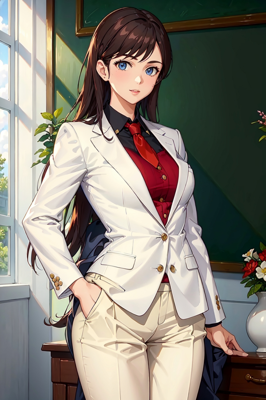 ai绘画,正装,职业装,美女,高清壁纸