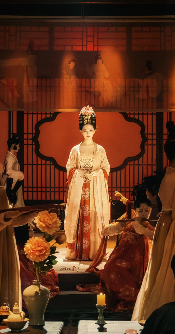 刘亦菲在《梦华录》花月宴里的花魁造型美艳动人,堪称绝美#好看的电视