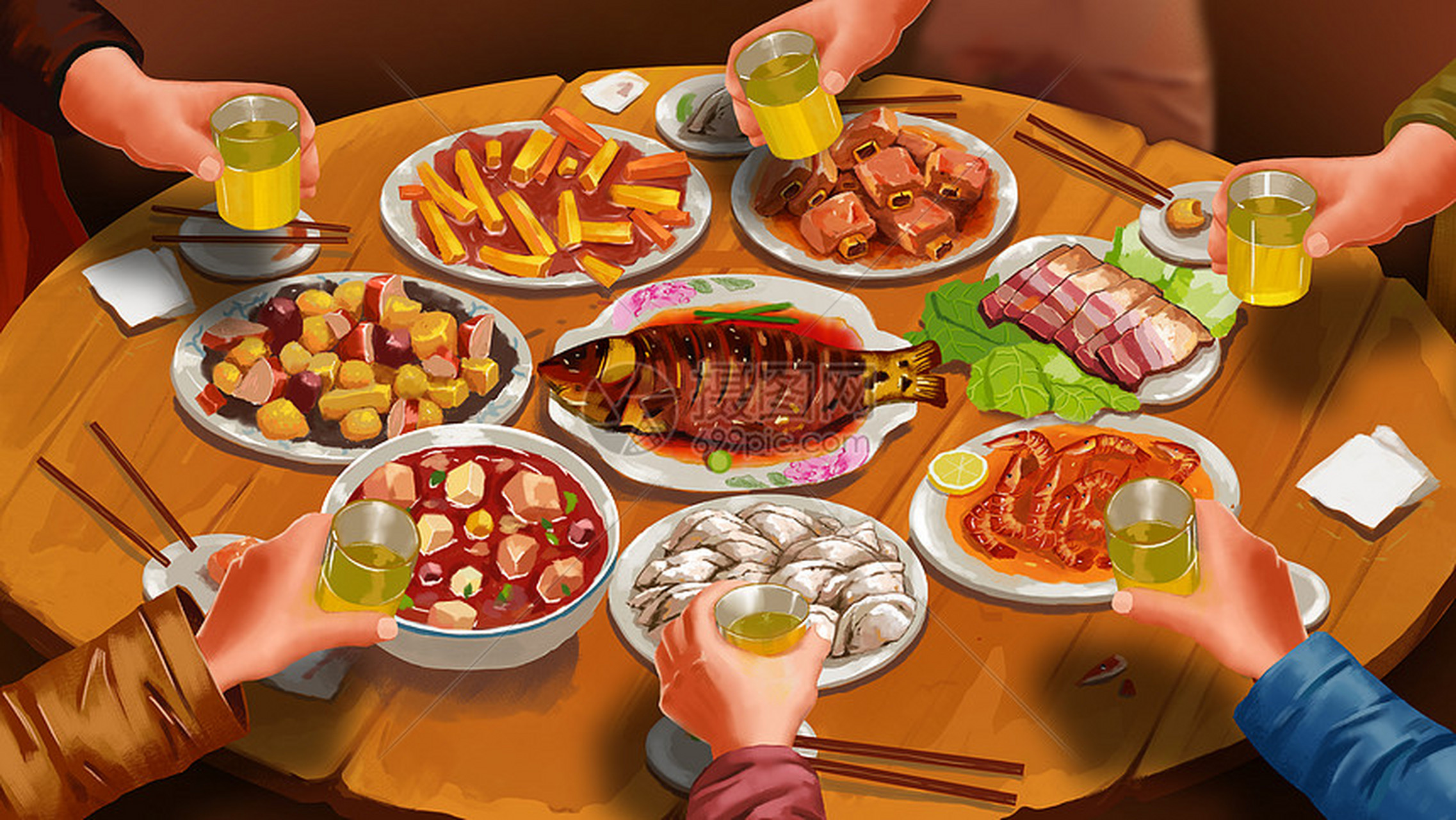 在这里先提前祝大家在新的一年里"兔"飞猛进,进财