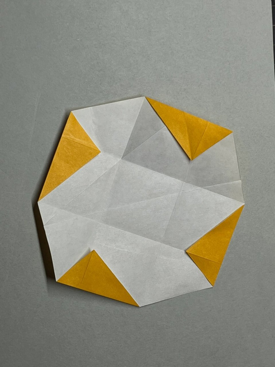 "(附过程)  今日的折纸作品是方块蛋04.