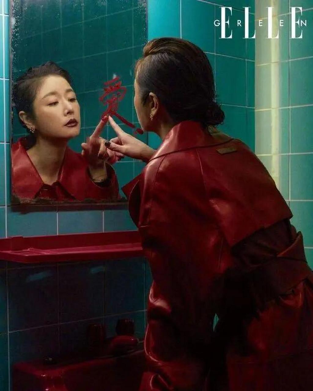 林心如《迷失安狄》?烈日红唇诠释妖姬本色.气场2米八?