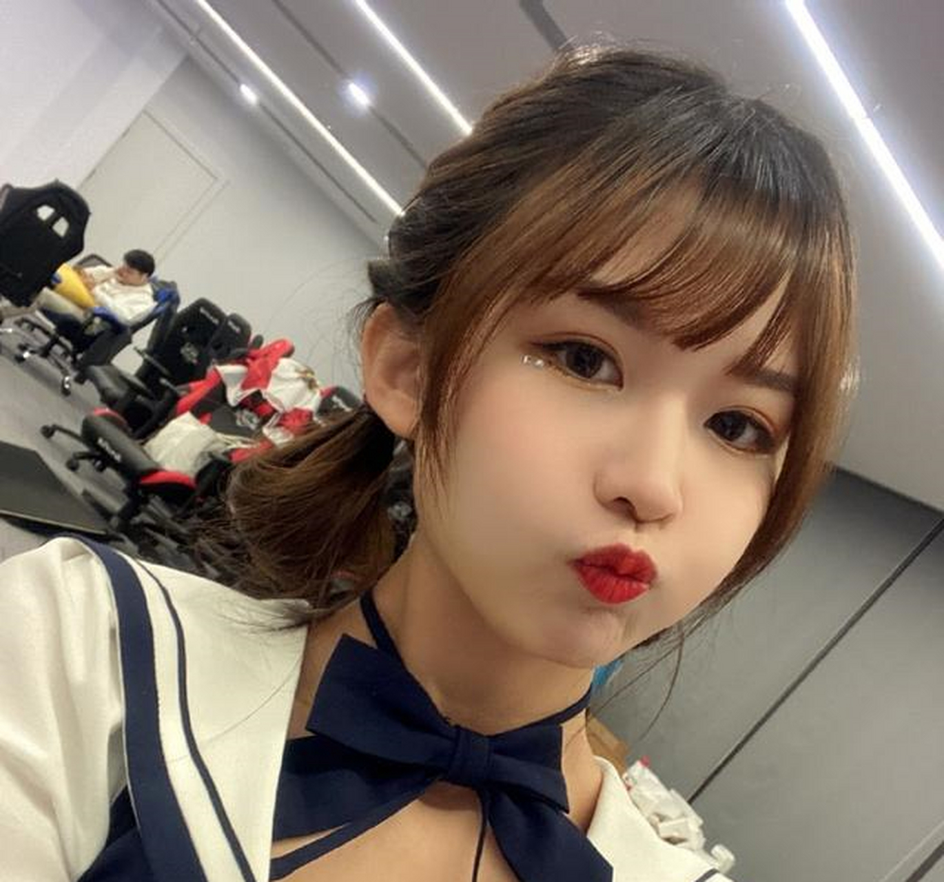 英雄联盟美女解说瞳夕可爱美照欣赏