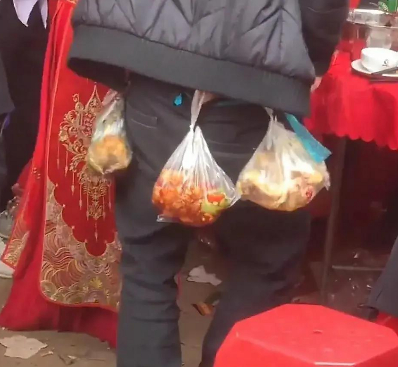 见过搂席的,第一次见这样的,这是高手