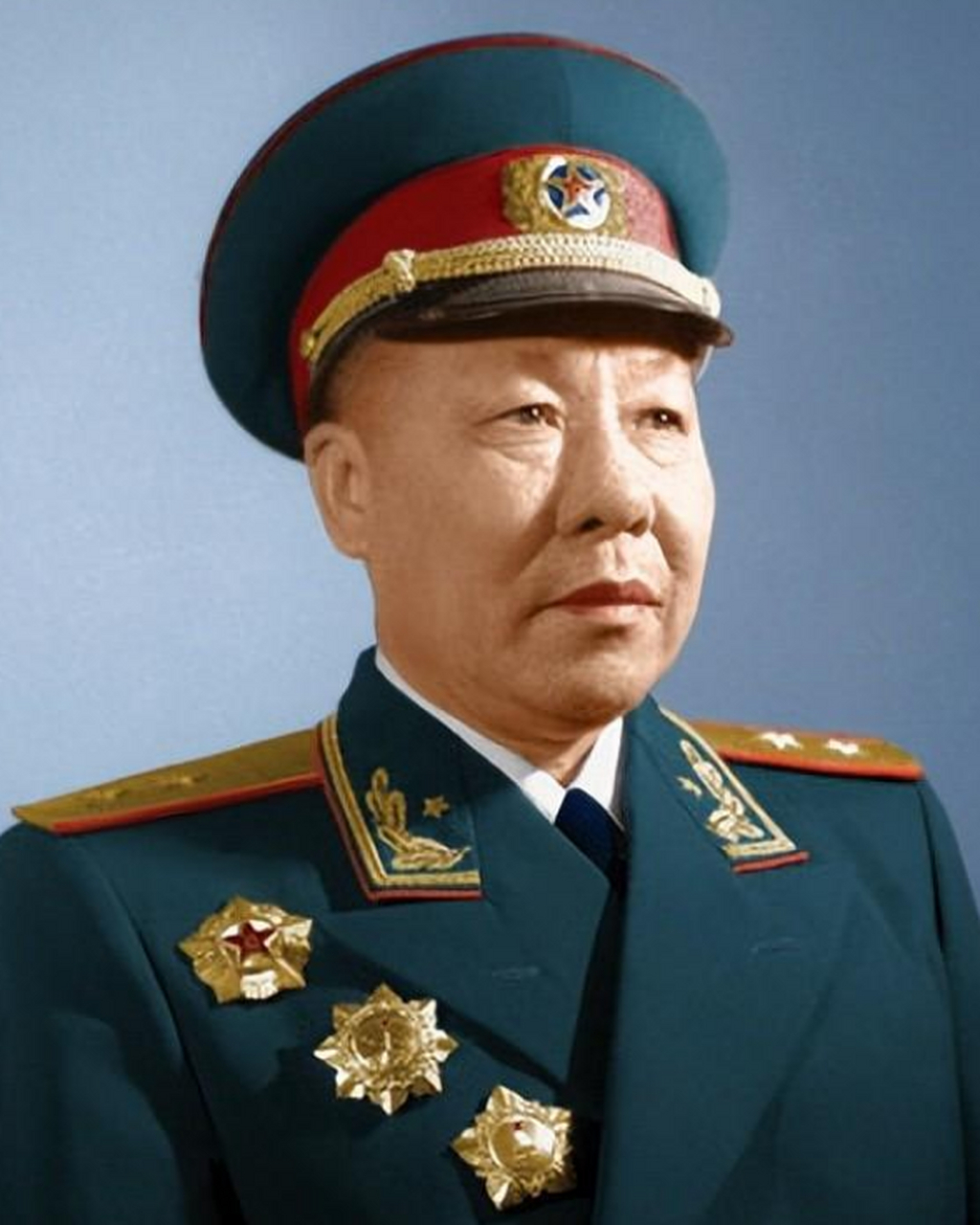 1,朵噶·彭措饶杰中将2,覃健中将3,王道邦中将4,朱辉照中将5,张祖谅