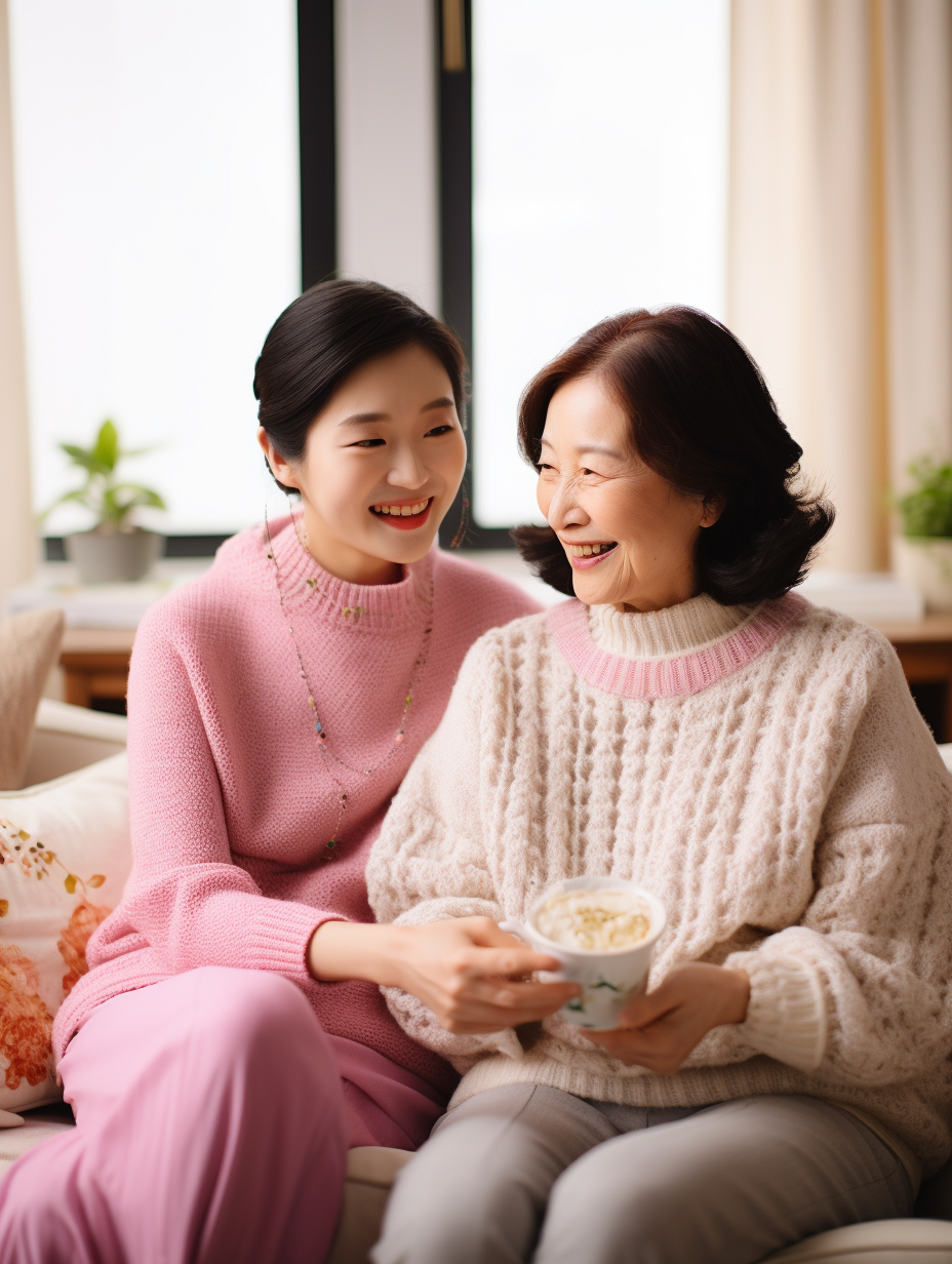 我今天去探望了一对老夫妻,他们已经相互陪伴了几十年.