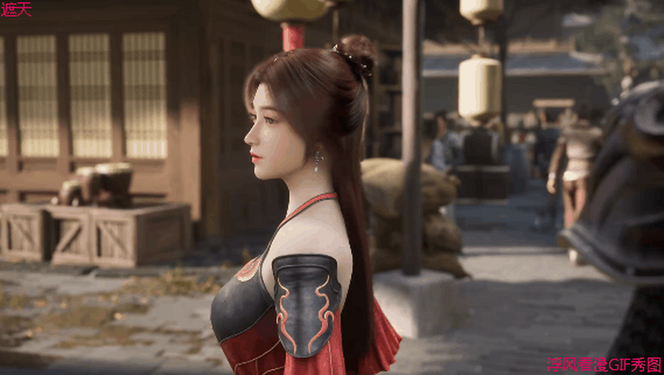 国漫女神# 林佳:叶凡在地球的同学,如今在烟霞洞天修行,这颜值算是