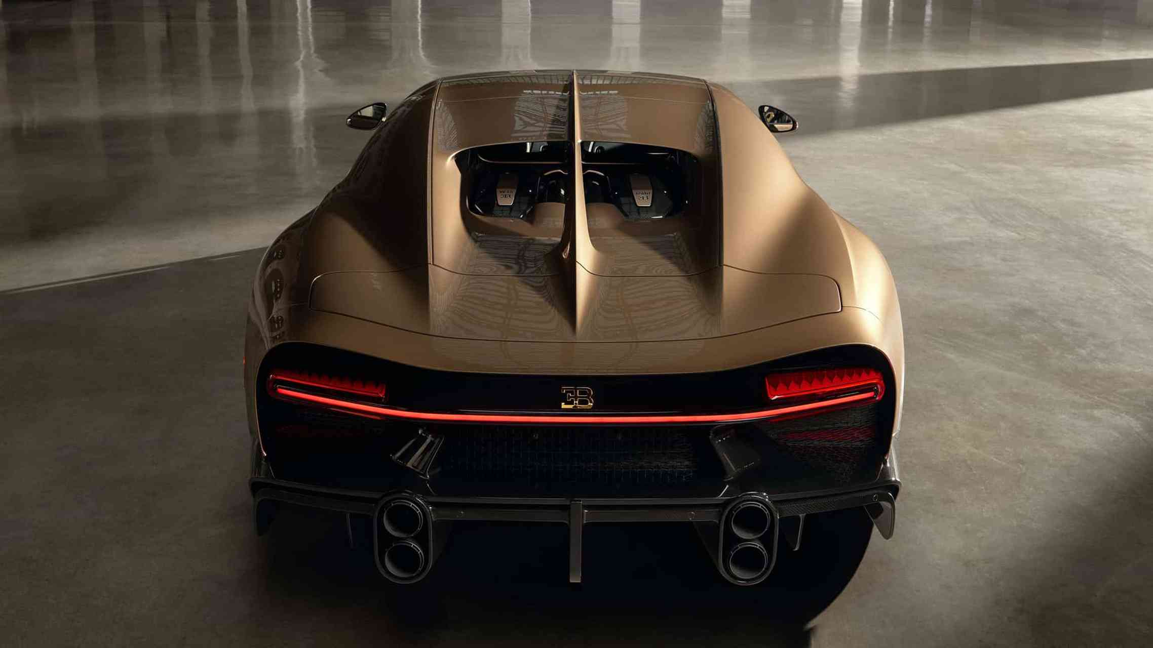 布加迪chiron黄金时代首次亮相,这是一款独一无二的 chiron super