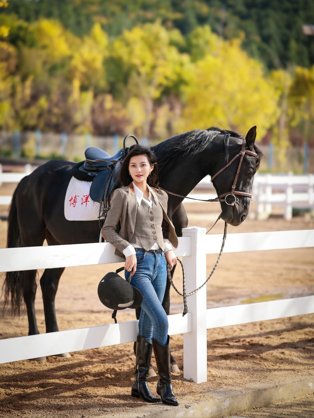 青岛秋日马场,最美的季节属于秋天