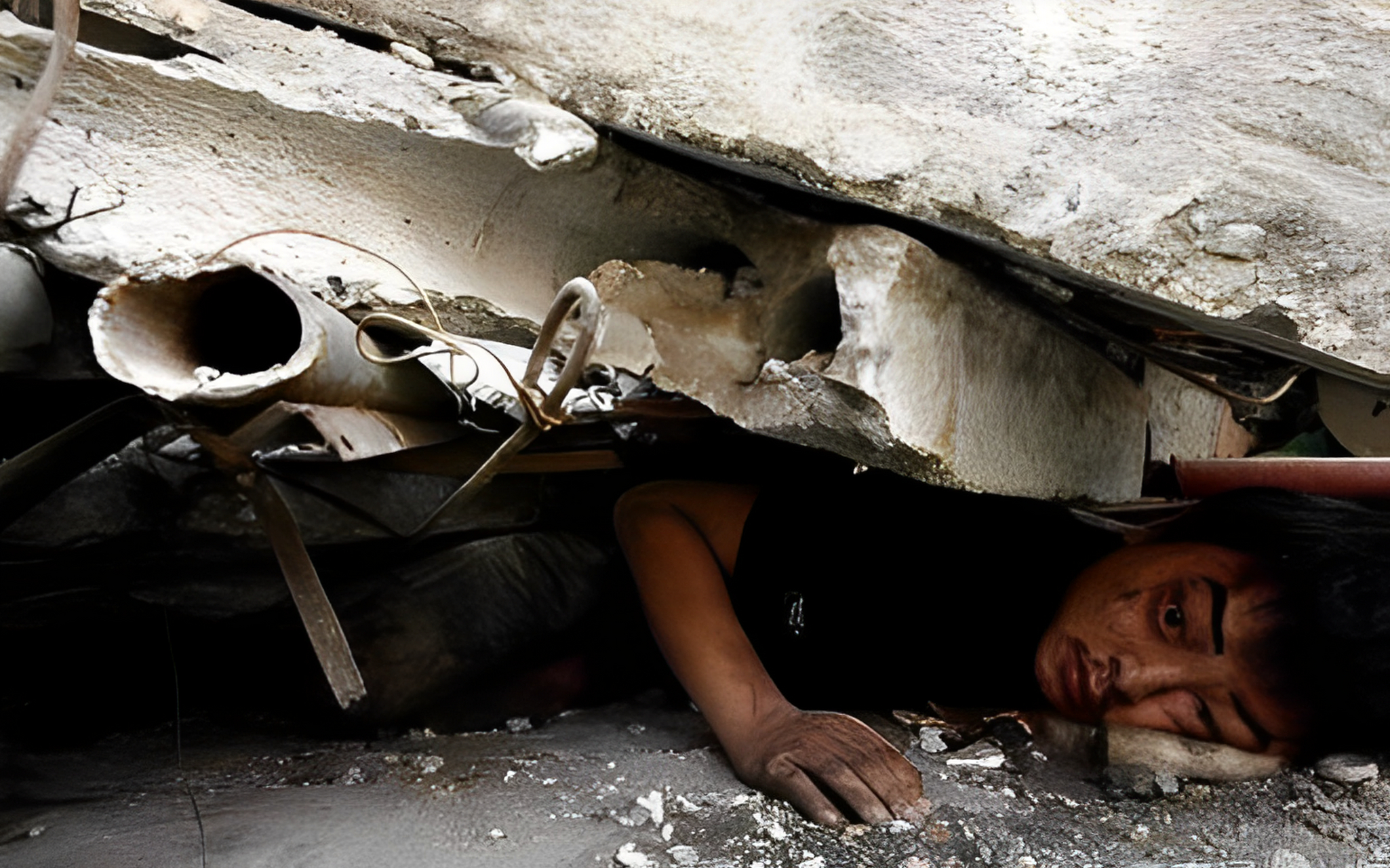 这是一张多年后仍然让人流泪的照片.
