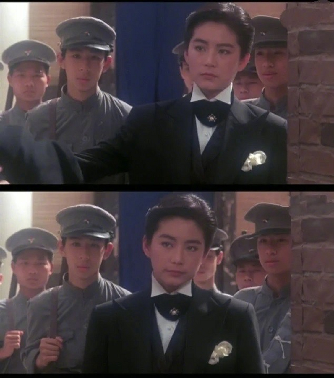 女扮男装还是林青霞英气!