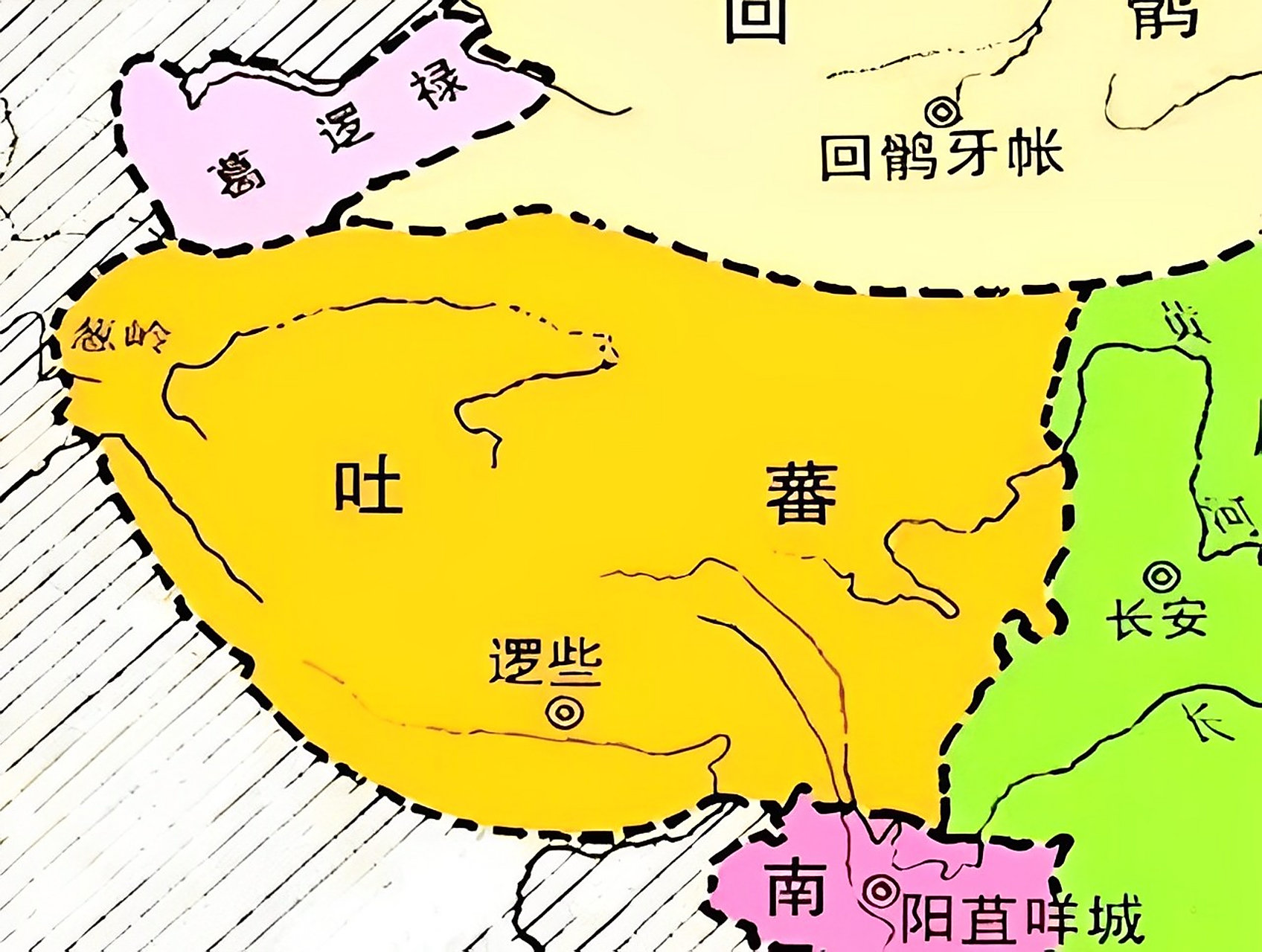 吐蕃和唐朝相爱并互相残杀.