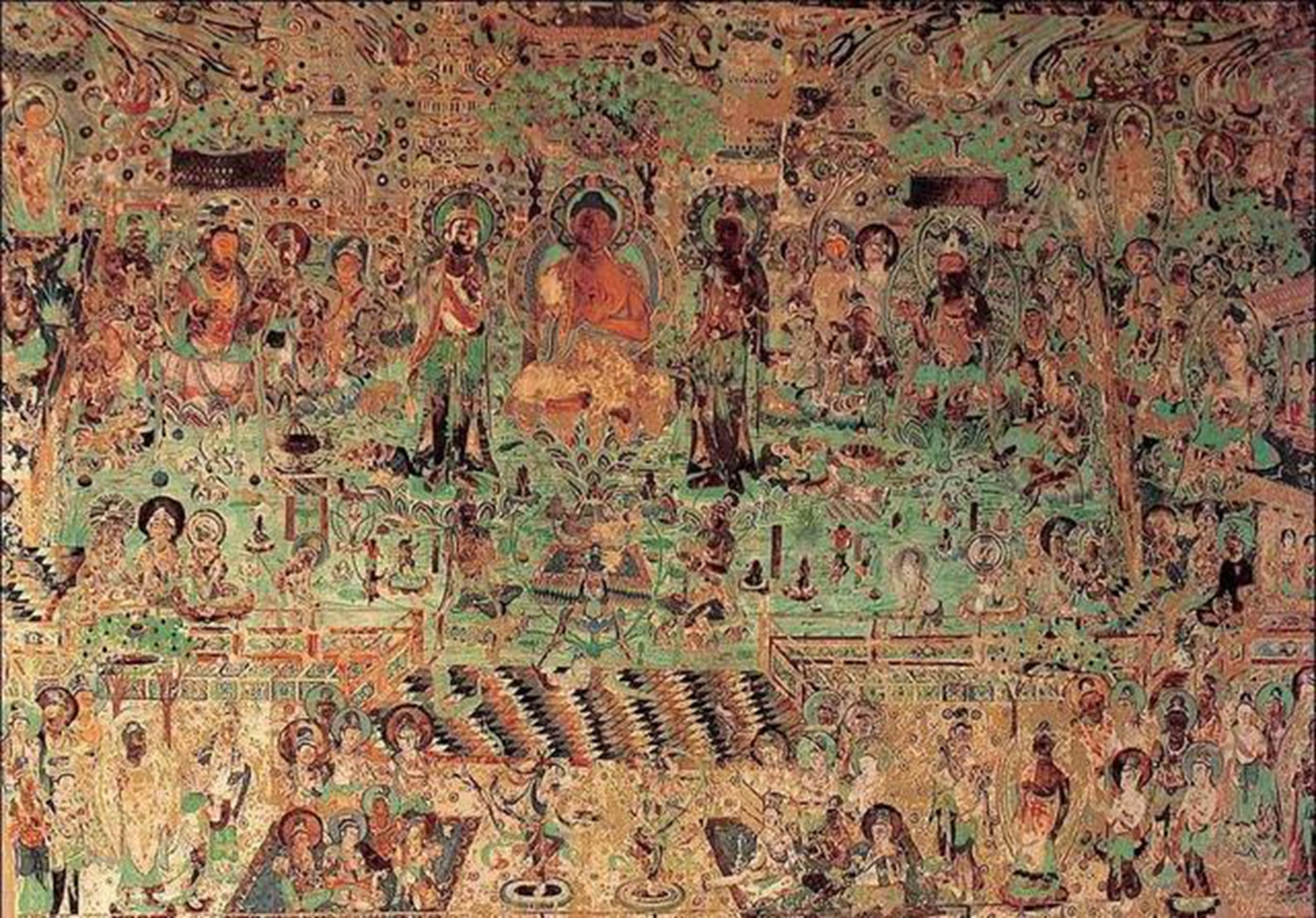 他被世人尊称为"画圣",他的画让人心旷神怡,唯独一幅让人不寒而栗.