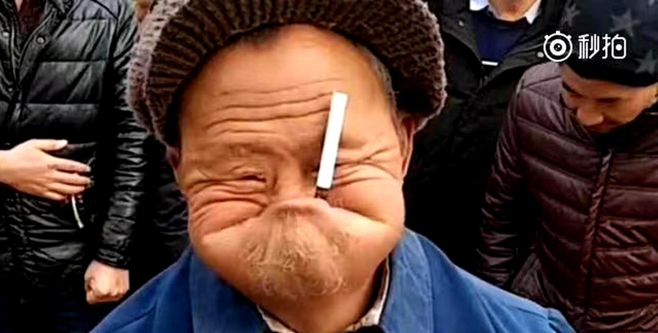 一般人很难学会大爷的表情.