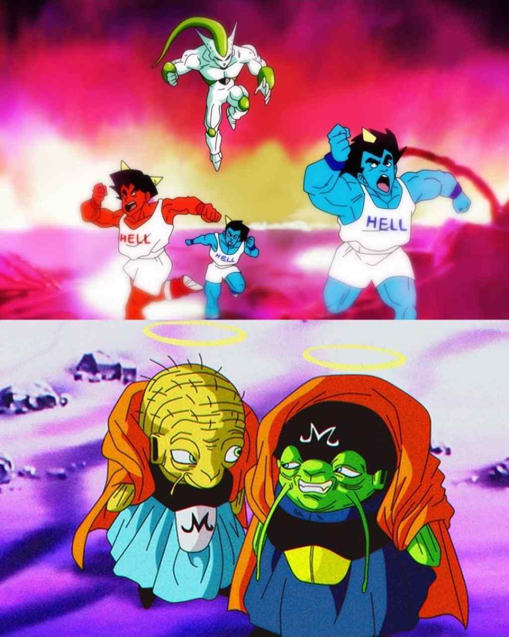 巴菲迪和他父亲 #动漫# #龙珠##二次元