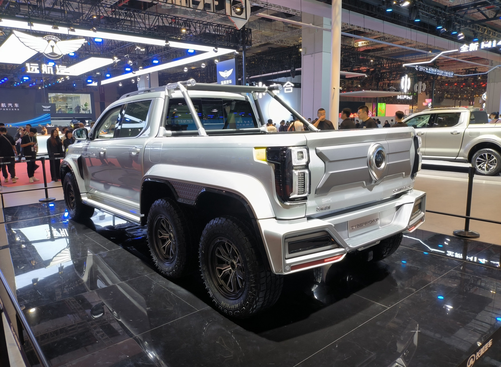 长城炮联合超境汽车推出炮6×6,动力系统为3.