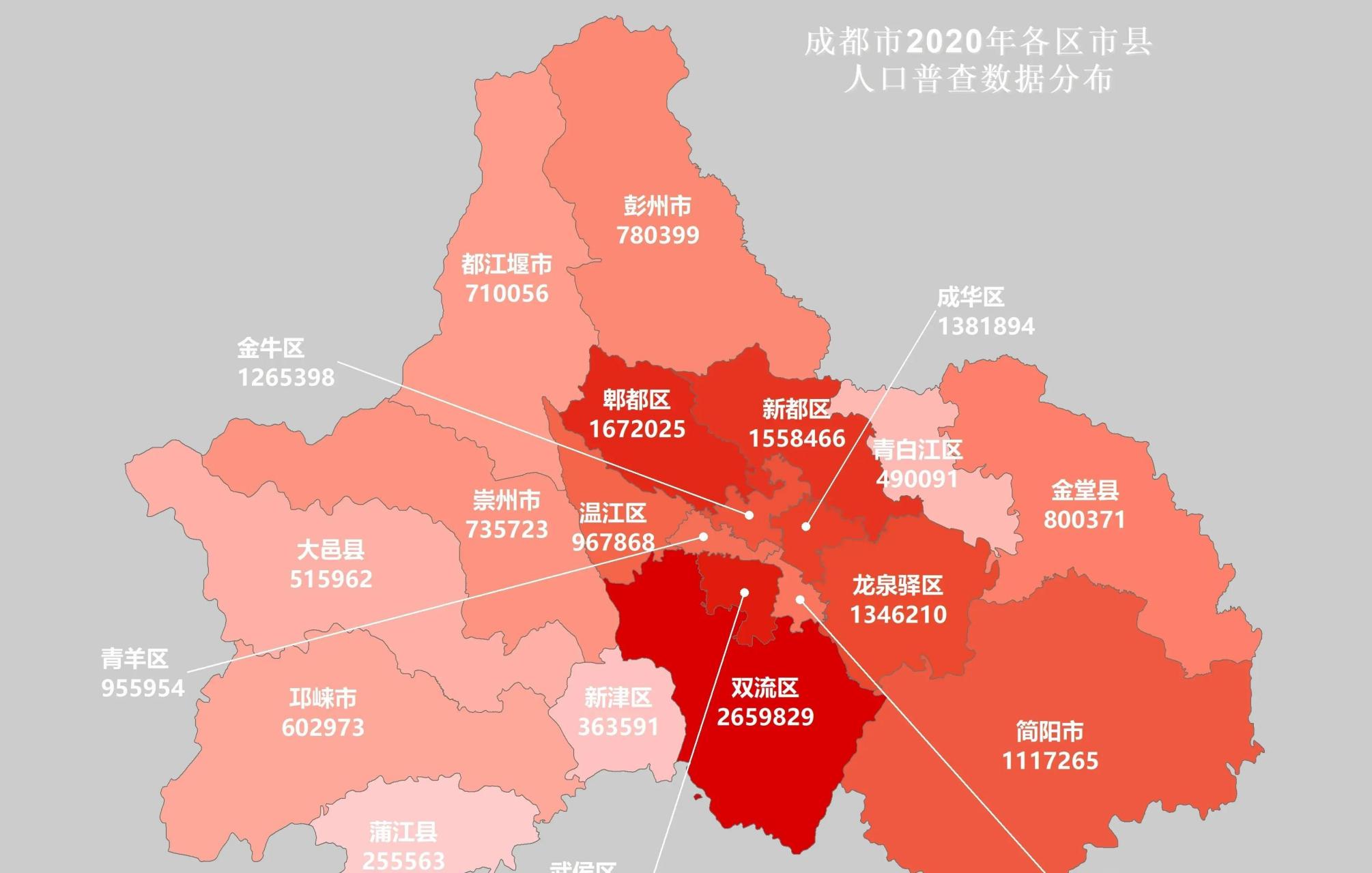 四川城市人口分布图图片