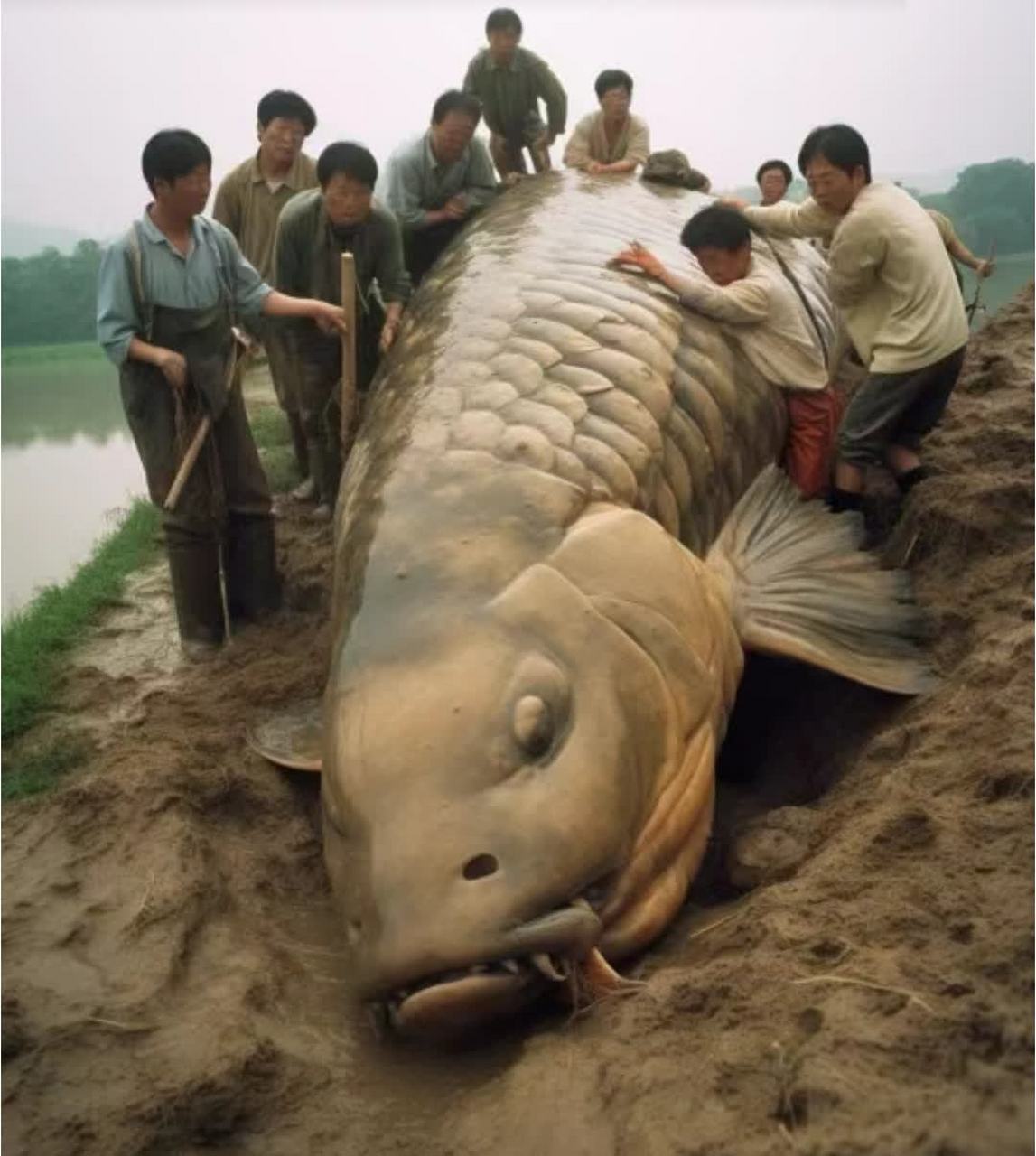 中国最大的鲤鱼有多大图片