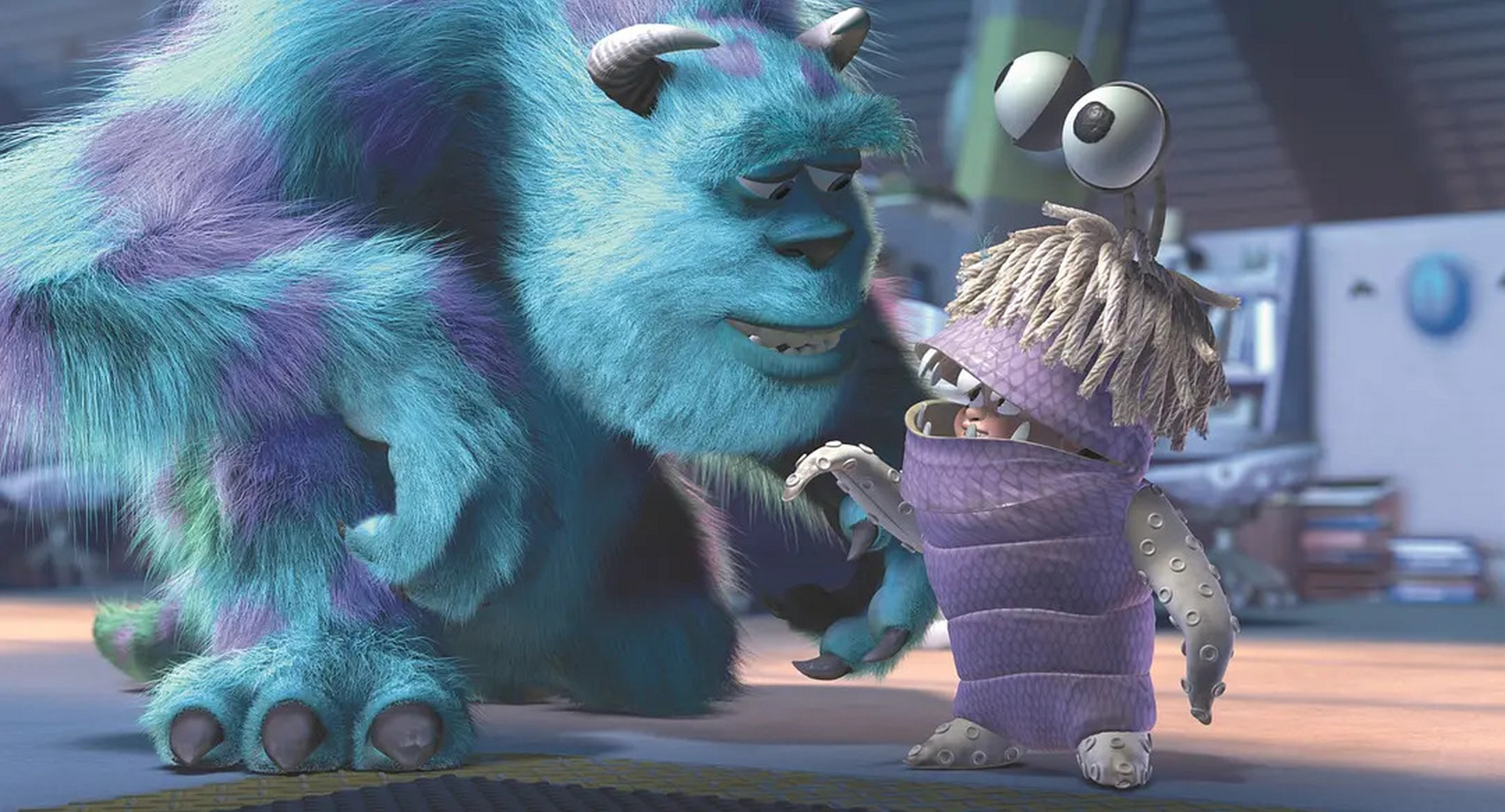 寓教于乐的经典之作 《怪兽电力公司》是一部2001年的美国计算机动画