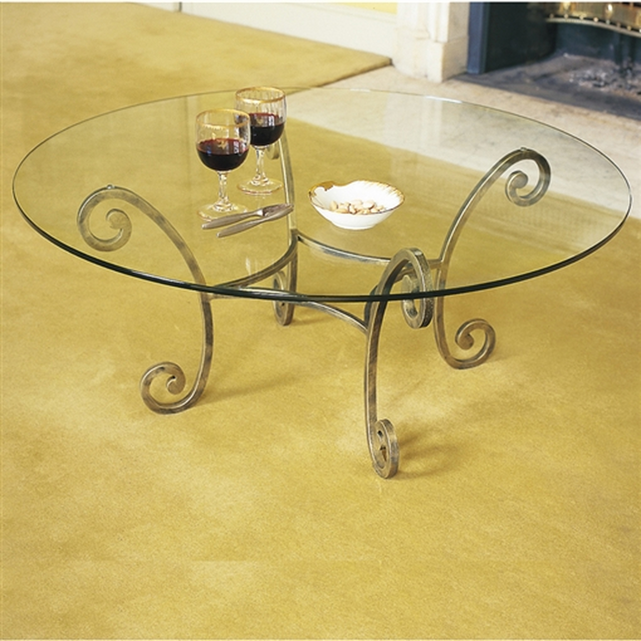 网红铁艺家具,铁艺茶几!