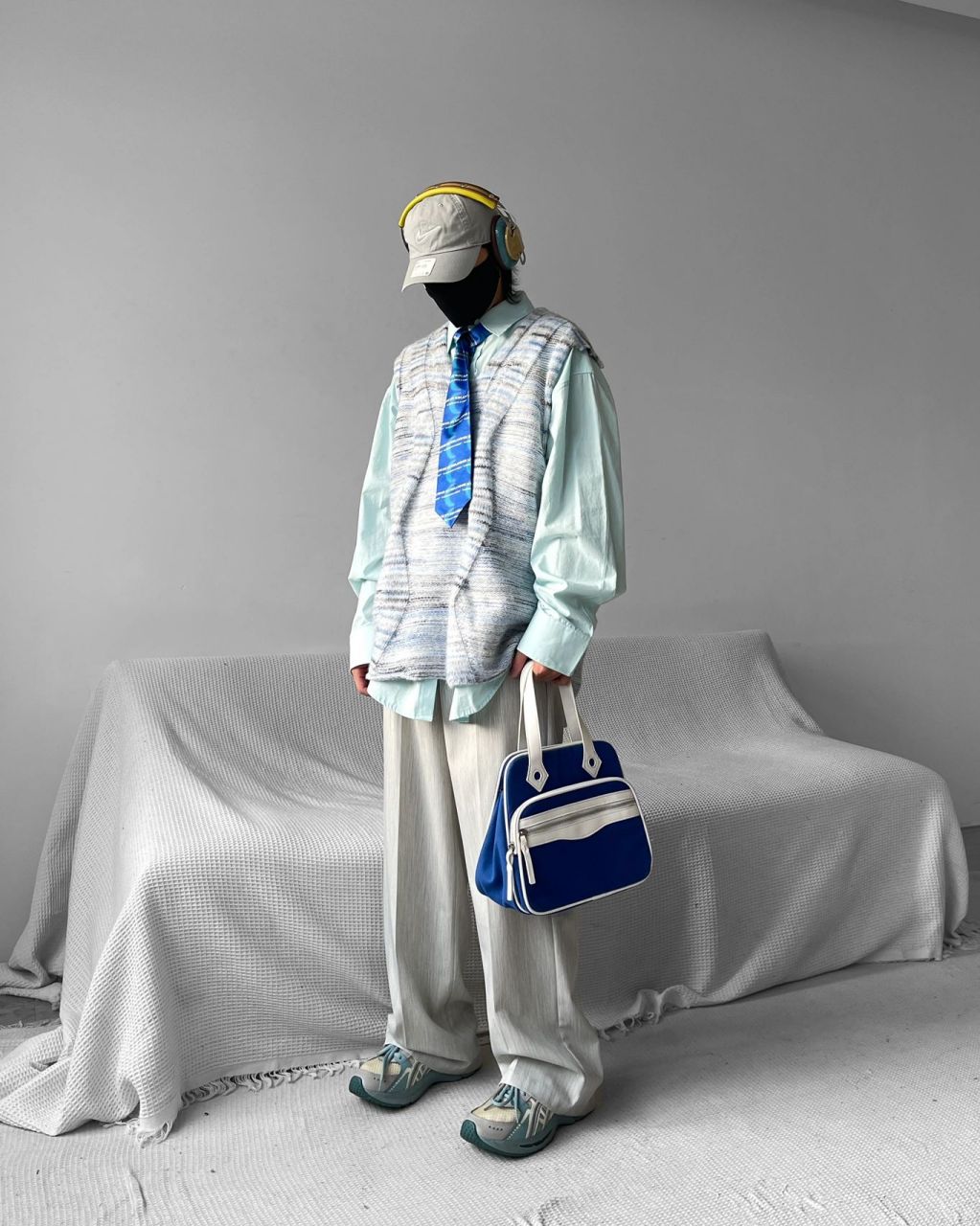 灰蓝搭配好高级6015 干净舒服才是穿搭的必杀技 穿搭心得分享