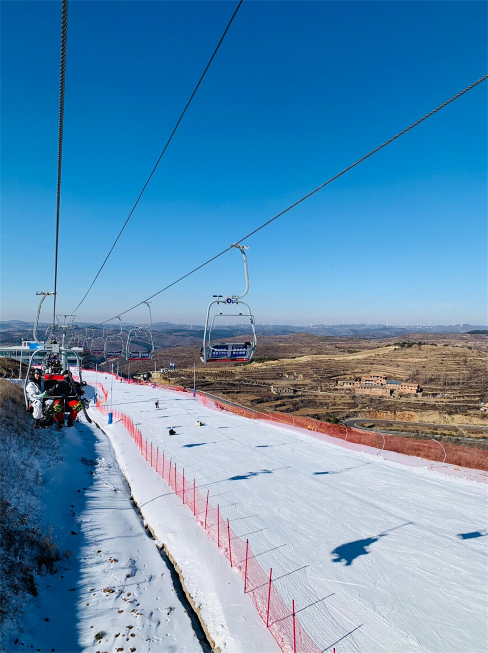 夏县泗交滑雪场图片