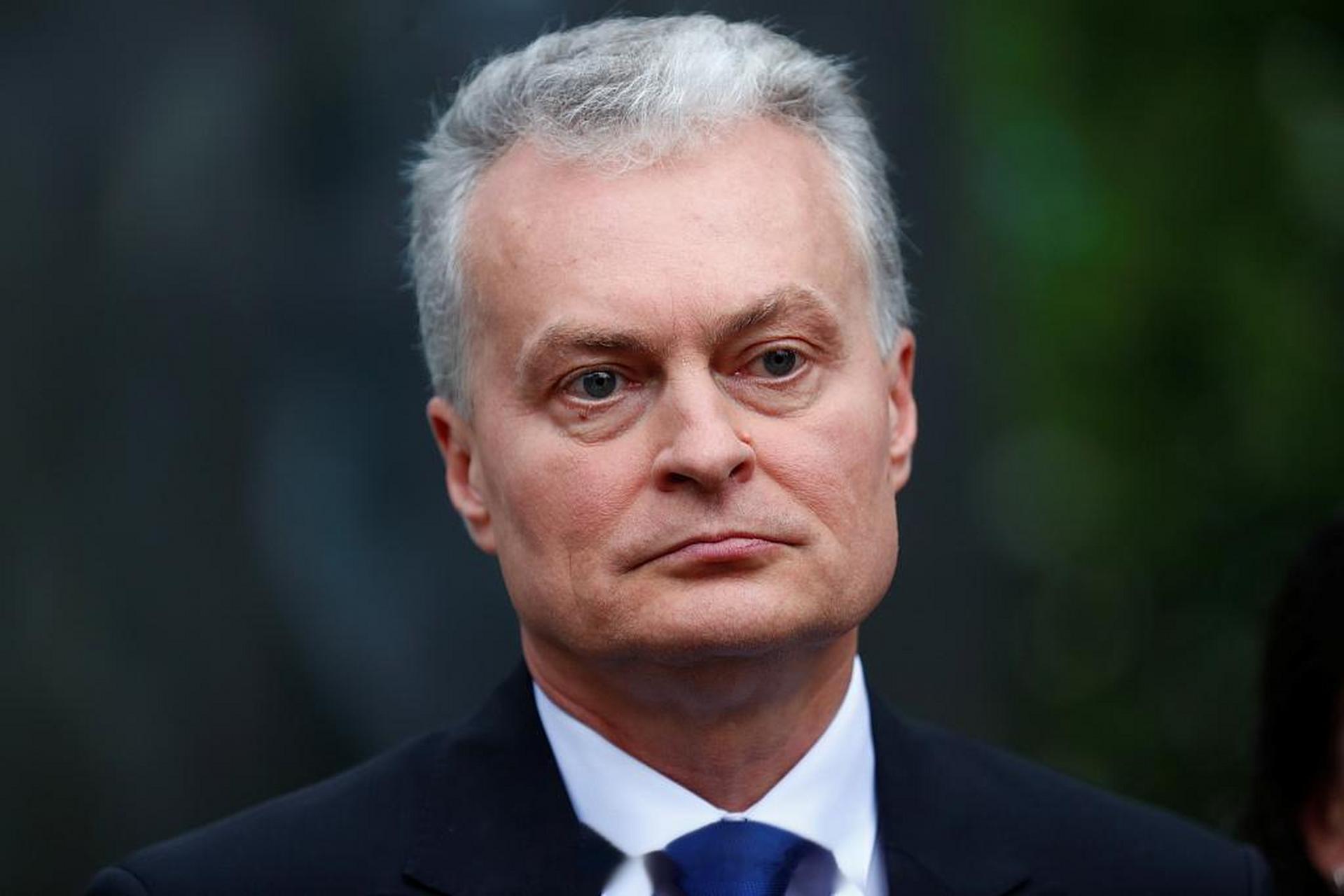 全球闻名的方脑壳,立陶宛总统吉塔纳斯·瑙塞达6月25日表示:"如果