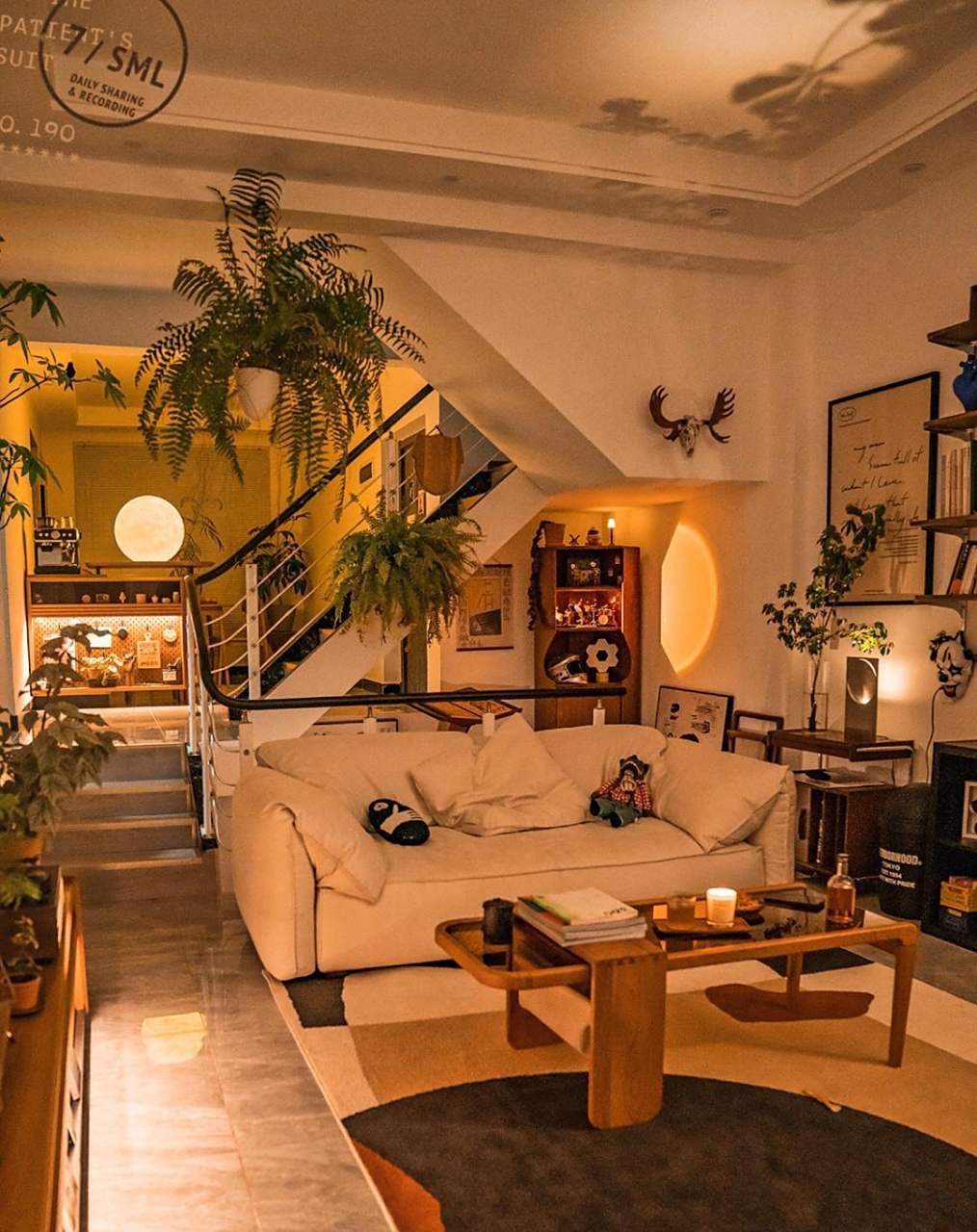 这样子的森系装修真的很难不爱[照相机] 夏日夜晚要清新[照相机] 氛围