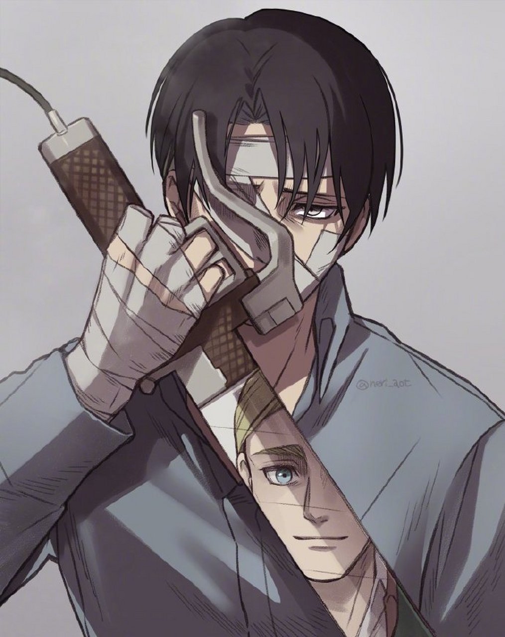 利威尔兵长# 曾经的誓言,终究还是… (twi:neri_aot) #进击的巨人