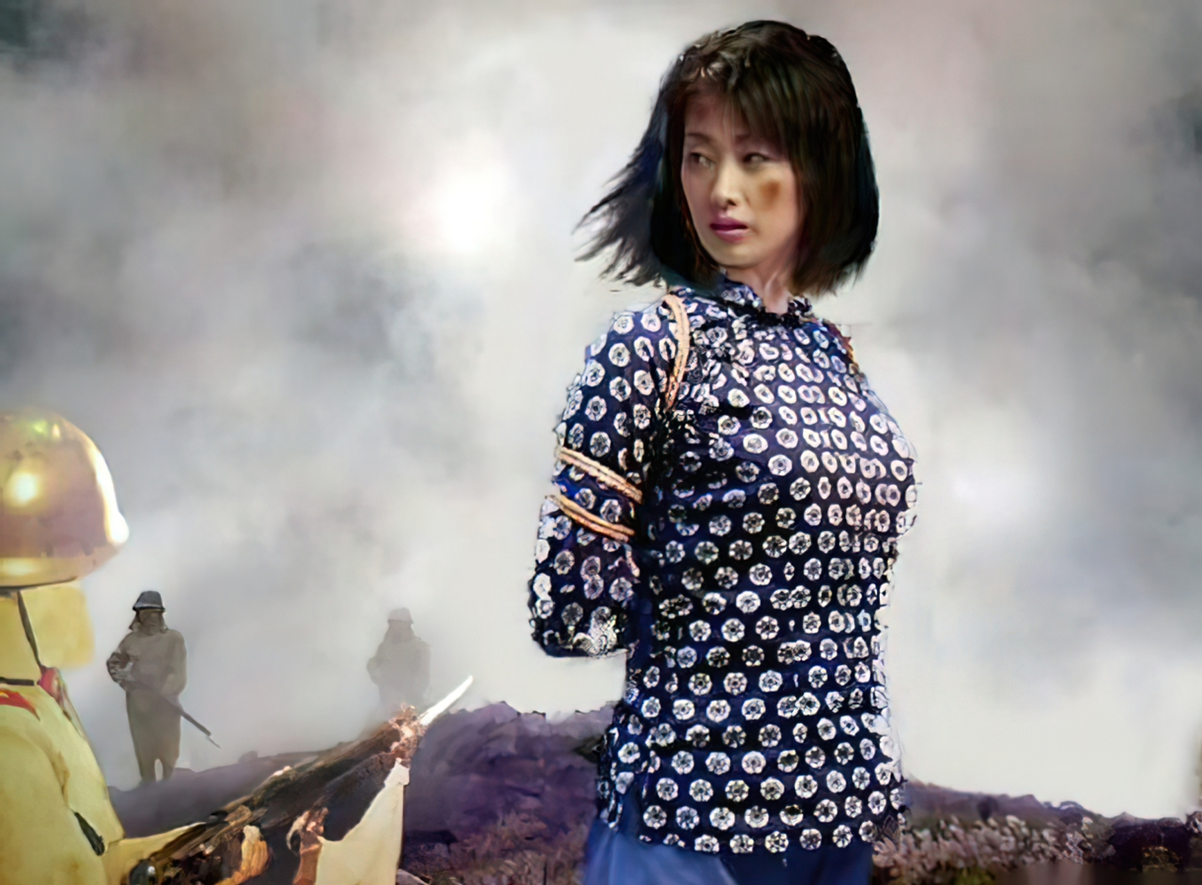 1943年,23岁的女战士王光在怀孕时遭日军残忍对待,但她从未求饶,连