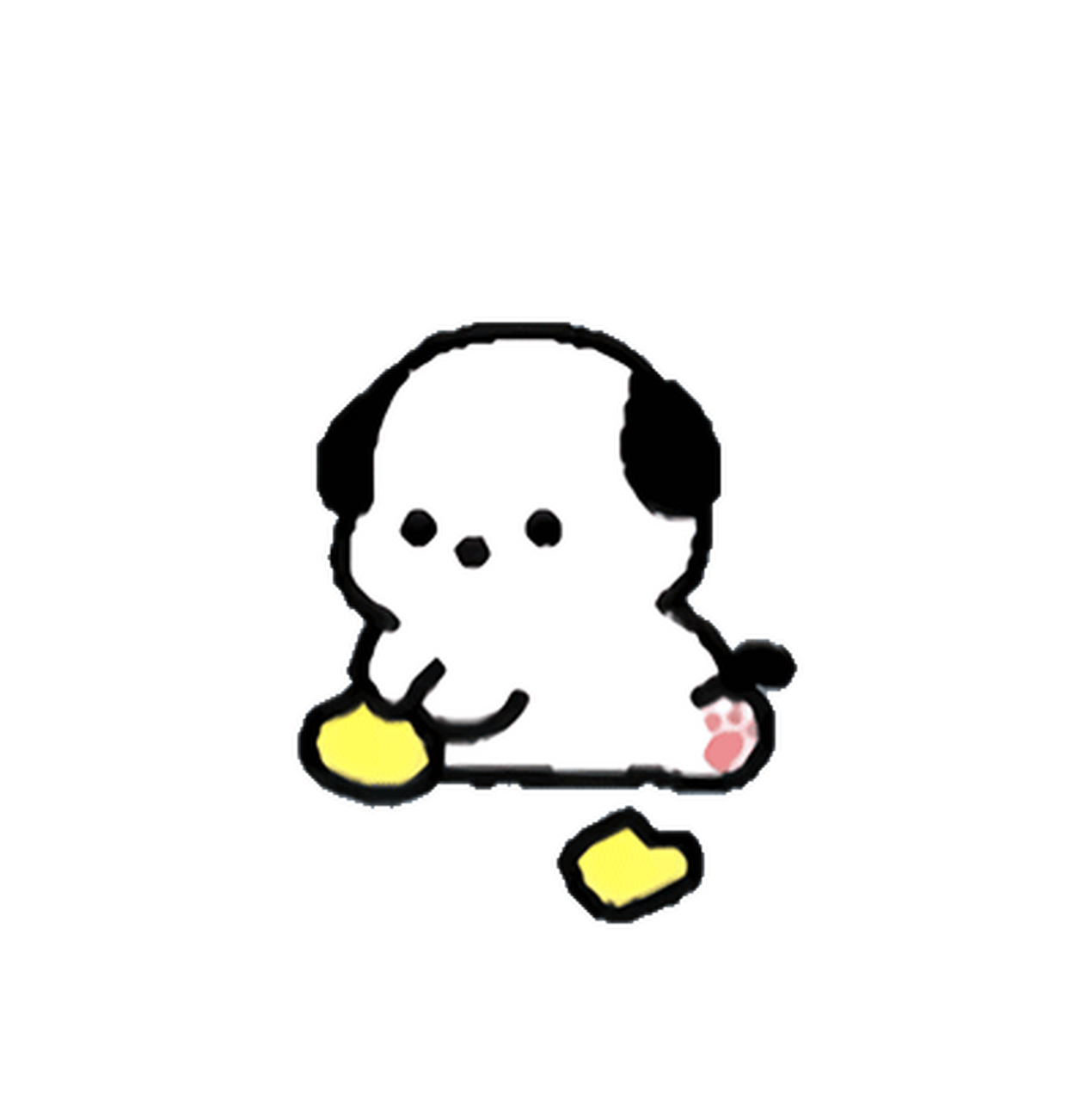 kakaotalk表情包|地中海跳舞小狗表情包2.