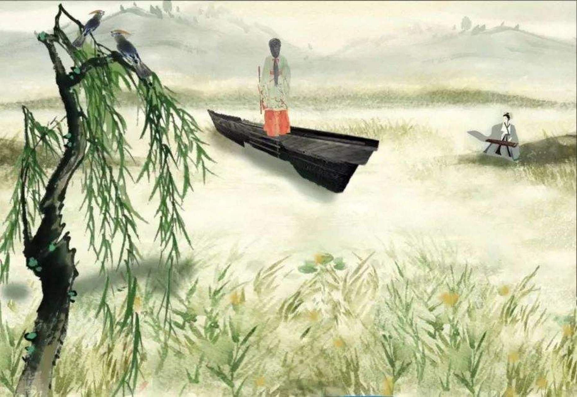 诗歌故事# 【刘希夷因诗被害】唐代诗人刘希夷,少年时便很有才华,他