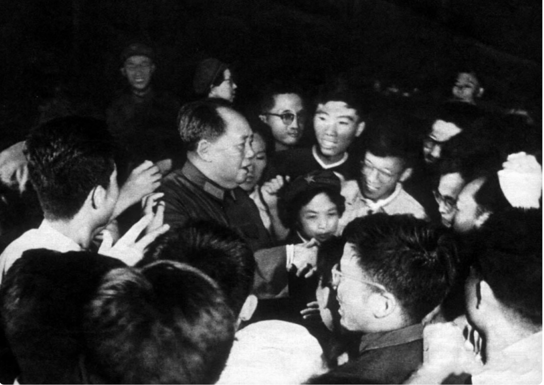 从群众中来,到群众中去真实写照