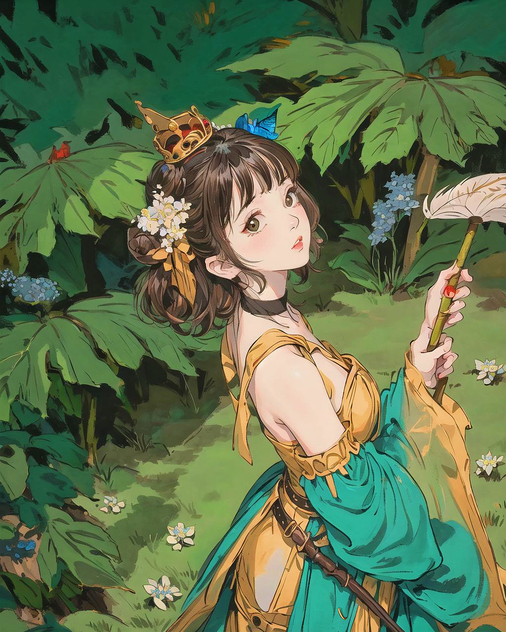 青衫烟雨客,似有故人来.