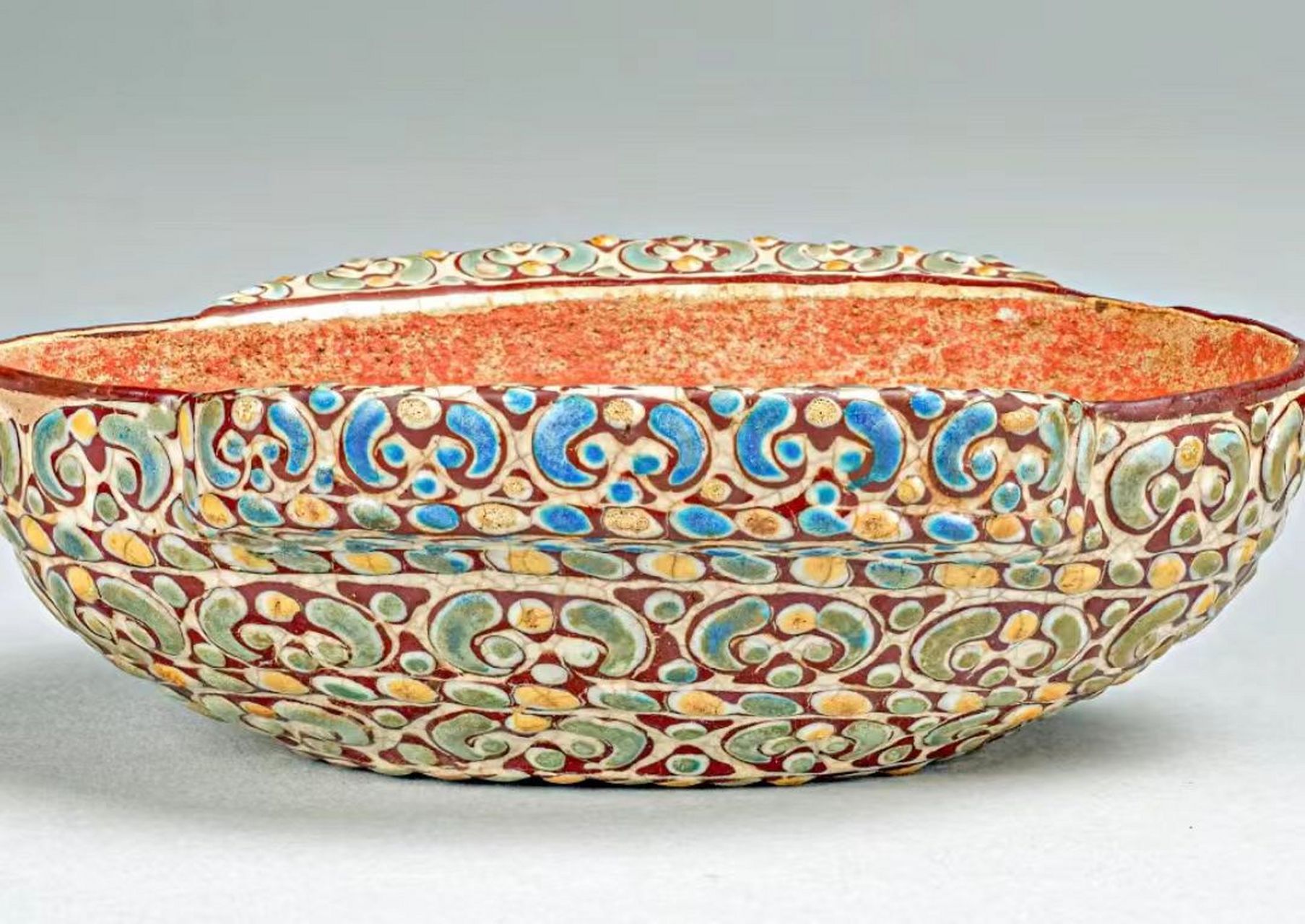 流失在海外的东周·琉璃釉耳杯#点开头像看直播# #豫宛电商运营中心