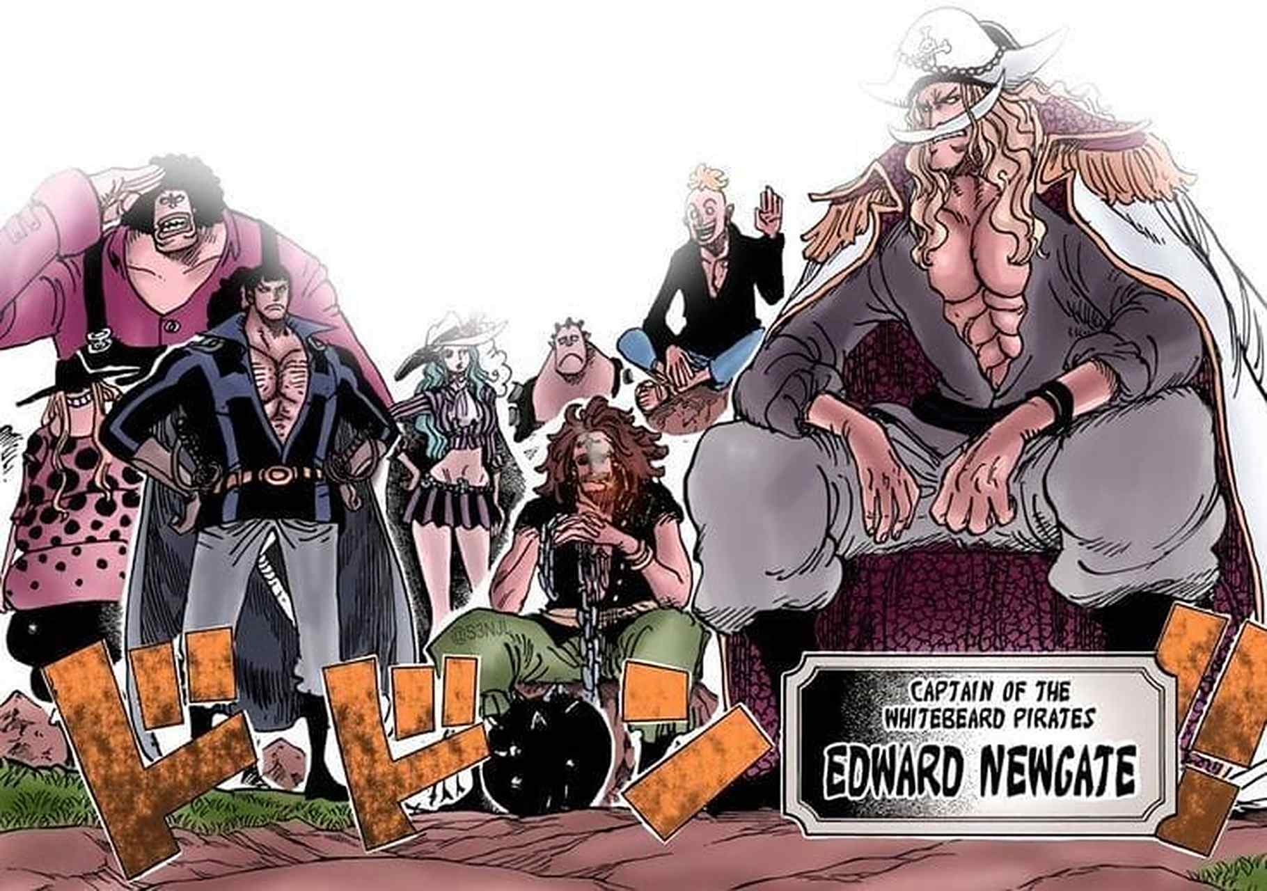 海贼王# 白胡子海贼团