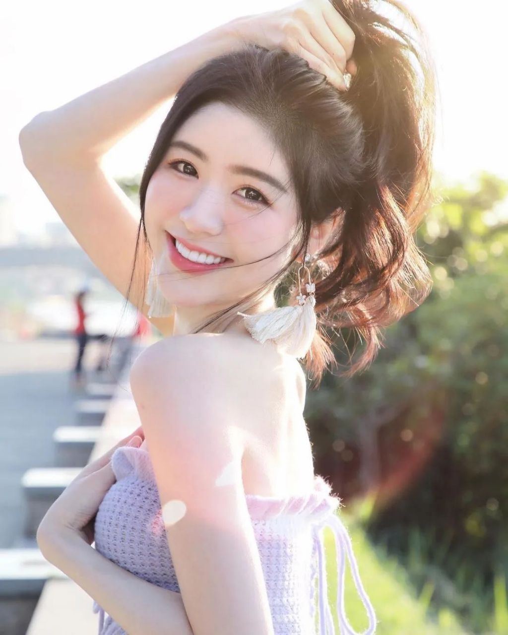 甜美可爱古灵精怪的马来西亚网红美女张安琪(套图一)#美女# #精致美女