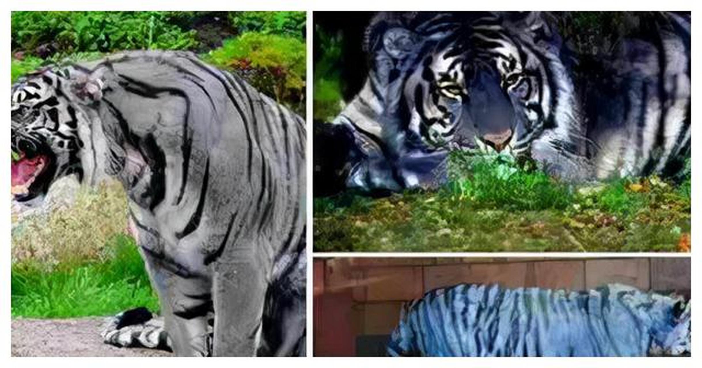 中国稀有虎类黑蓝虎之谜