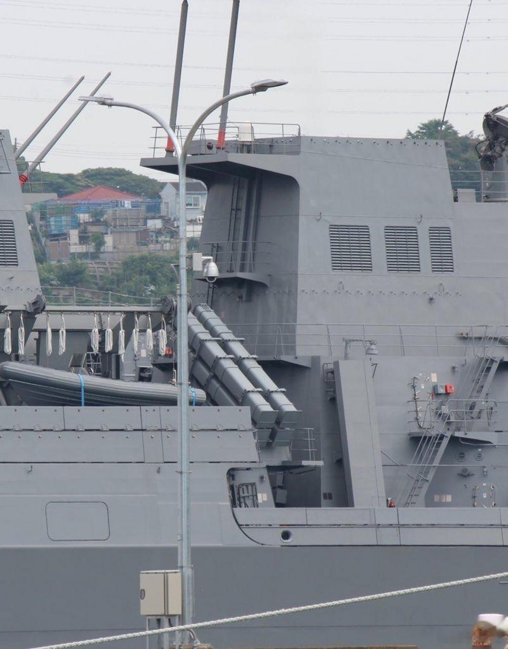 摩耶级"羽黑"号搭载的17式反舰导弹