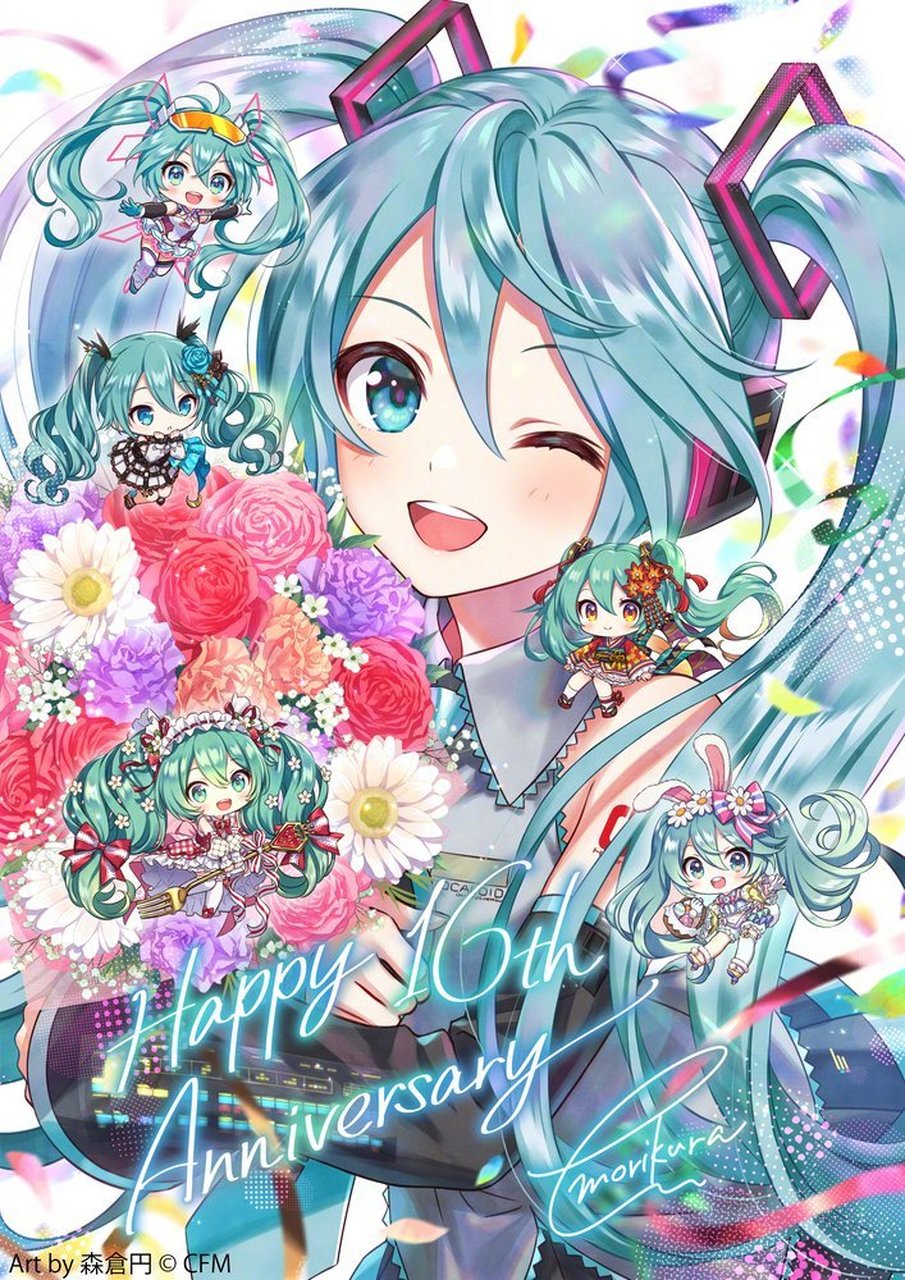 初音未来14周年贺图图片