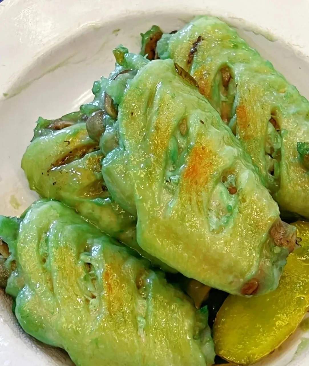 领动计划# 绿色的可乐鸡翅!你敢吃吗?