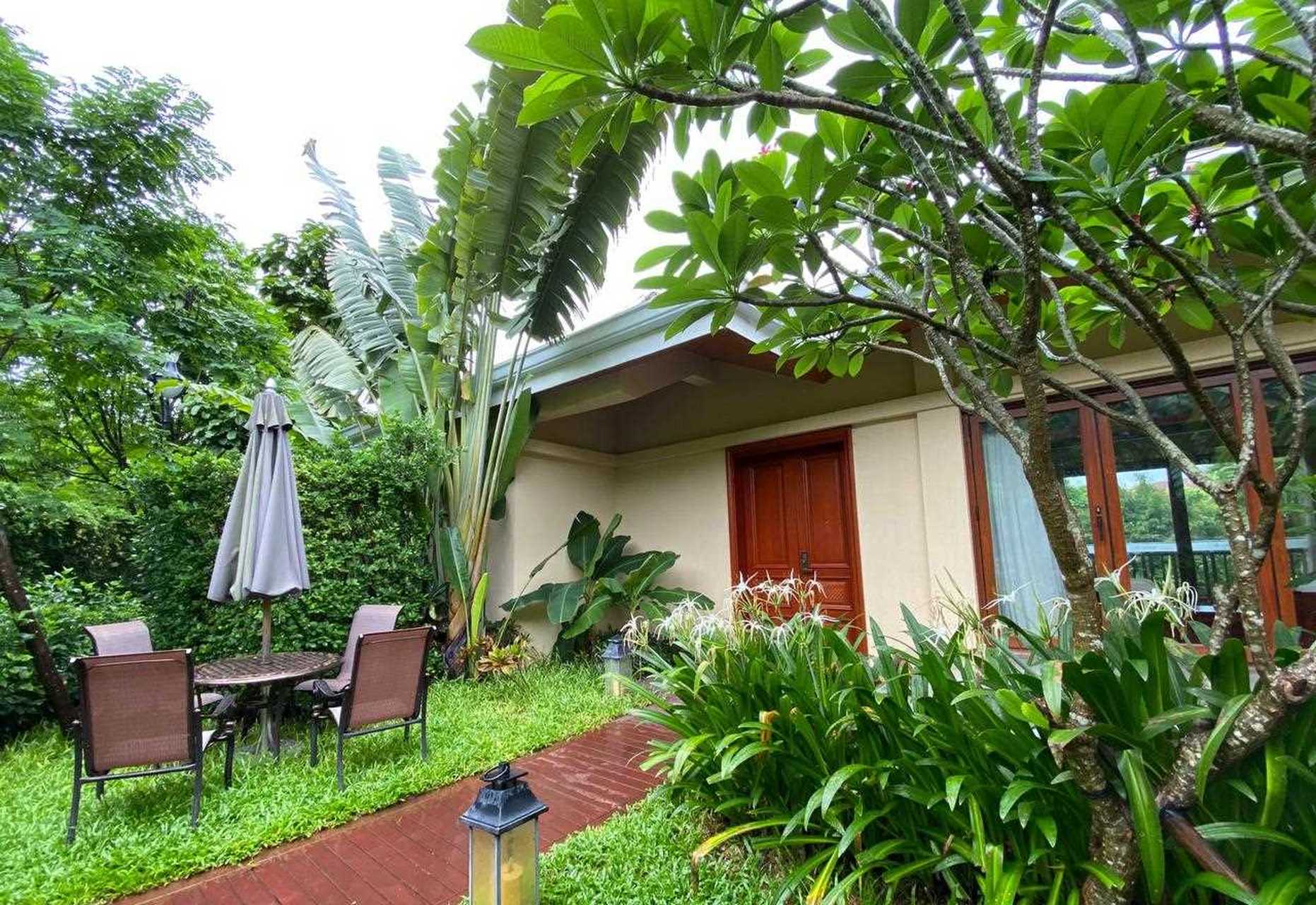 电话订房时,半岭温泉海韵别墅度假酒店的人提醒我,如果是第一次来三亚