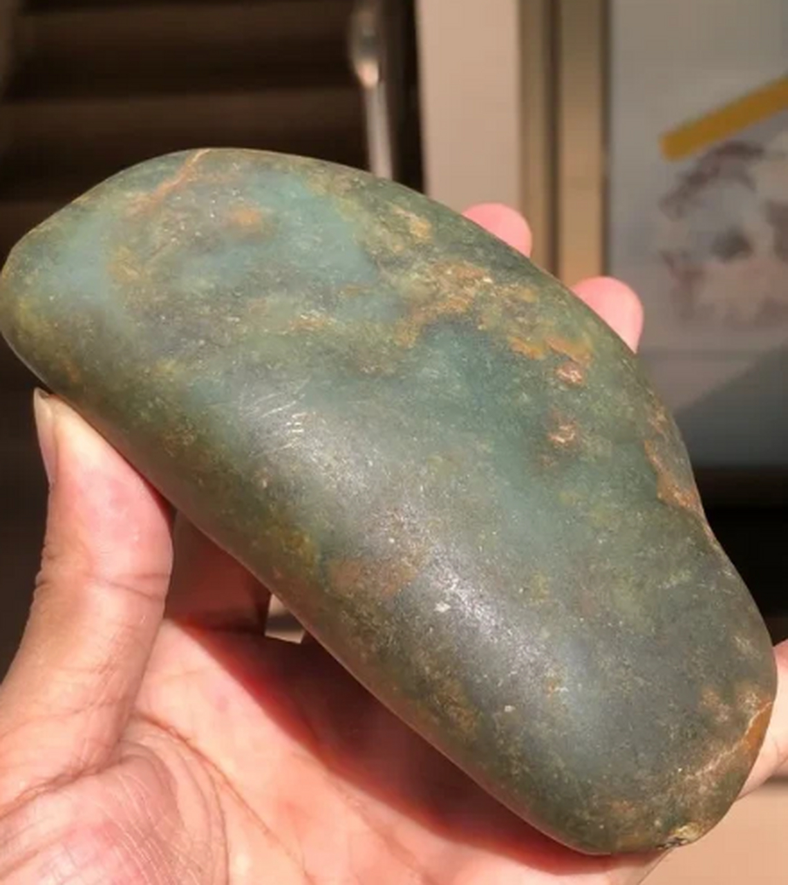 点击头像看直播##翡翠原石#620克大马坎水石!