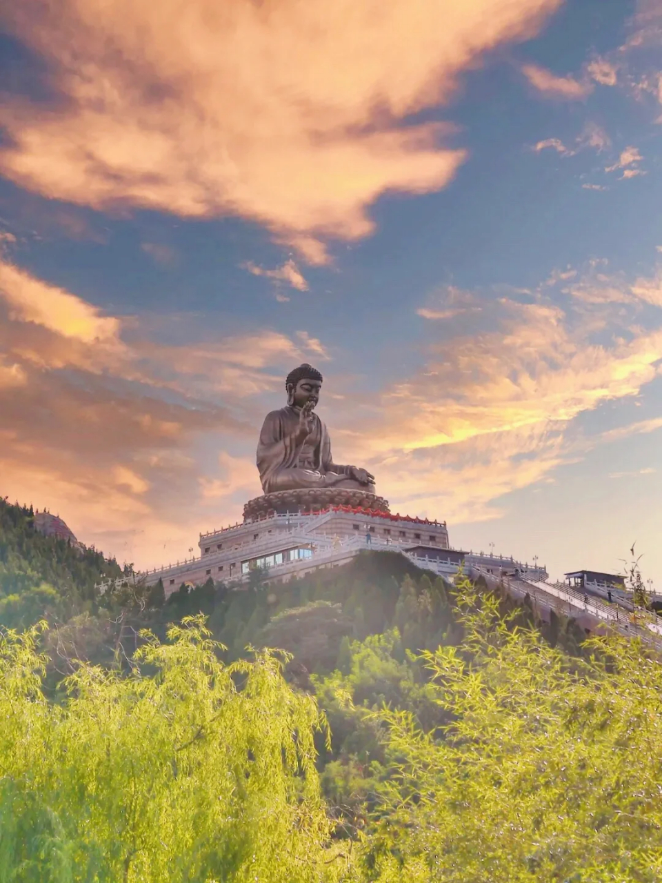 烟台南山大佛旅游景区图片