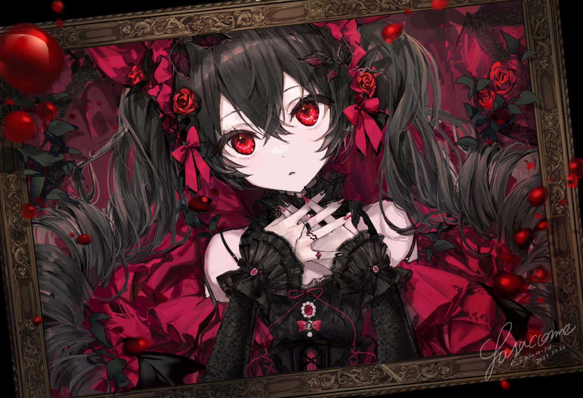 哥特萝莉 画师:佐々米