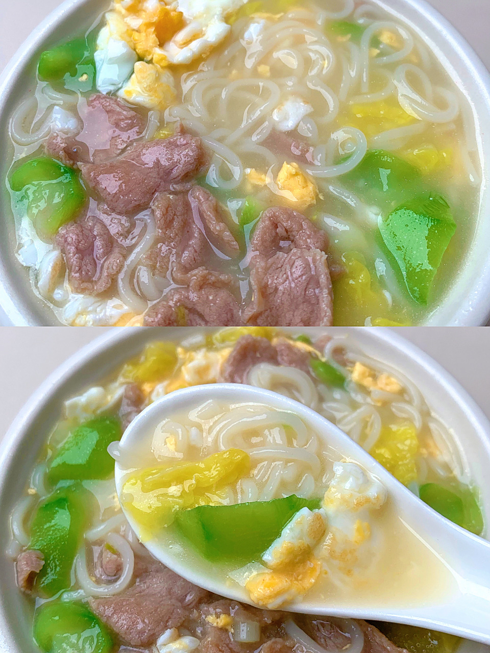 家常煮面:丝瓜鸡蛋汤面 汤面这样做,鲜甜可口,营养丰富 快来试试吧!