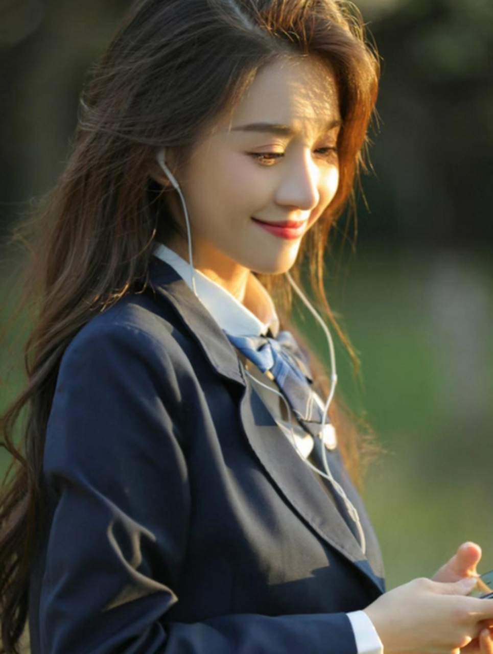 清纯校花,温柔的jk学姐